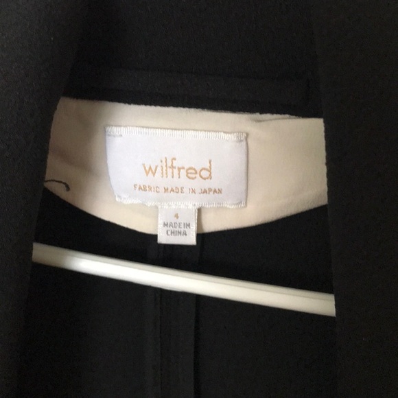 Black Wilfred Chevalier Blazer (size 4) Aritzia - Picture 2 of 4